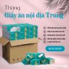 Thùng giấy ăn kiểu rút nội địa Trung Zhifengya hình hươu